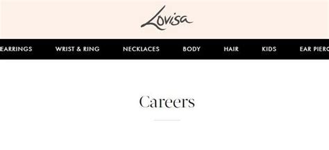 jobs lovisa|lovisa online job application.